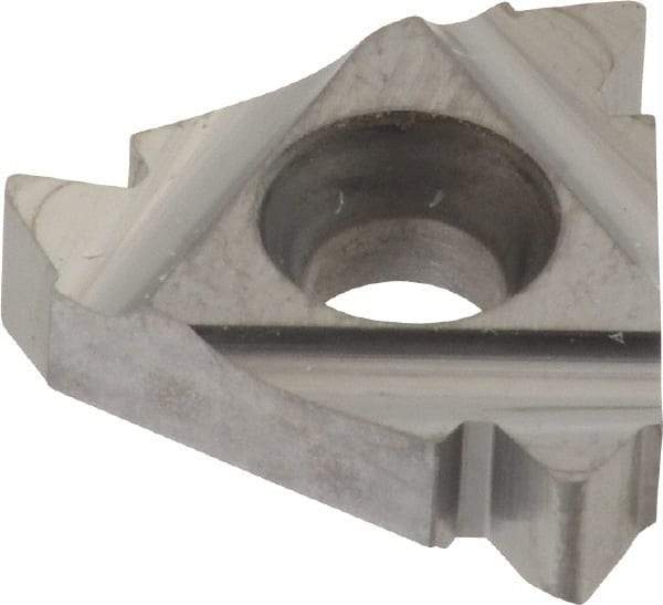 Carmex - 22ER External Right Hand 6 UN Laydown Threading Insert - Grade P30, Uncoated Coated Carbide - USA Tool & Supply