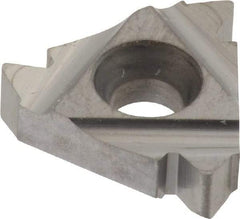 Carmex - 22ER External Right Hand 6 UN Laydown Threading Insert - Grade P30, Uncoated Coated Carbide - USA Tool & Supply