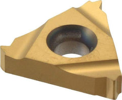 Carmex - 16ER External Right Hand ISO Laydown Threading Insert - Grade BXC, TiN Coated Carbide - USA Tool & Supply