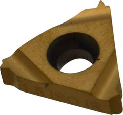 Carmex - 16IR Internal Right Hand ISO Laydown Threading Insert - Grade P25C, TiN Coated Carbide - USA Tool & Supply