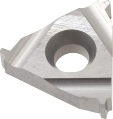 Carmex - 16ER External Right Hand 16 Acme Laydown Threading Insert - Grade P30, Uncoated Coated Carbide - USA Tool & Supply