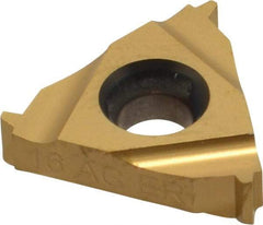 Carmex - 16ER External Right Hand 16 Acme Laydown Threading Insert - Grade BXC, TiN Coated Carbide - USA Tool & Supply