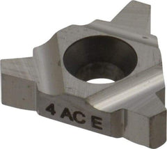 Carmex - 22UER/L External Left & Right Hand 4 Acme Laydown Threading Insert - Grade P30, Uncoated Coated Carbide - USA Tool & Supply