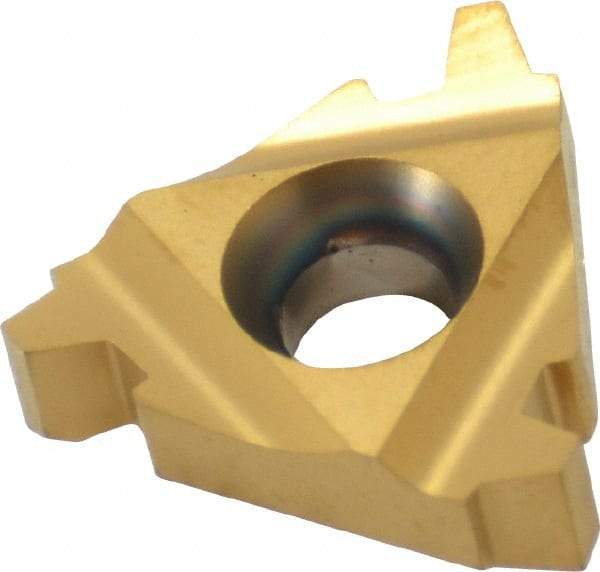 Carmex - 22IR Internal Right Hand 6 Acme Laydown Threading Insert - Grade BXC, TiN Coated Carbide - USA Tool & Supply