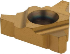 Carmex - 22IR Internal Right Hand 4 Acme Laydown Threading Insert - Grade BXC, TiN Coated Carbide - USA Tool & Supply
