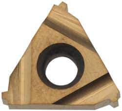 Hertel - 16IR Internal Right Hand 14 Stub Acme Laydown Threading Insert - Grade HG630TR, TiC/TiN Coated Carbide - USA Tool & Supply
