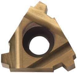 Hertel - 22ER Internal Right Hand 5 Stub Acme Laydown Threading Insert - Grade HG330TR, TiC/TiN Coated Carbide - USA Tool & Supply