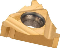 Carmex - 16IR Internal Right Hand 8 Stub Acme Laydown Threading Insert - Grade BXC, TiN Coated Carbide - USA Tool & Supply