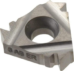 Carmex - 22ER External Right Hand 8 American Buttress Laydown Threading Insert - Grade P30, Uncoated Coated Carbide - USA Tool & Supply