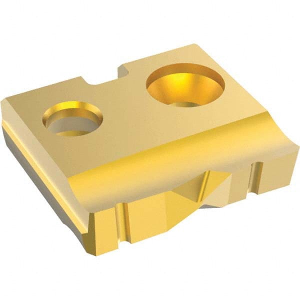 Allied Machine and Engineering - 10.2mm Diam Flat Bottom Seat Size Y Spade Drill Insert - USA Tool & Supply