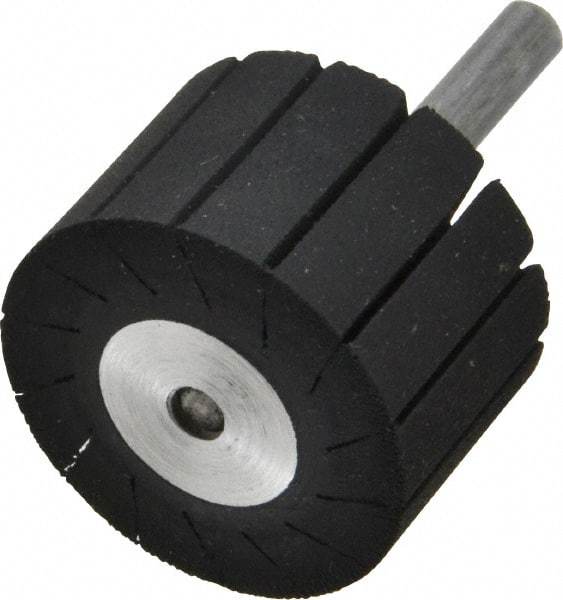3M - 1" Wide x 1-1/2" Diam, Spiral Band Drum - 1/4" Shank Diam, 14,000 RPM - USA Tool & Supply