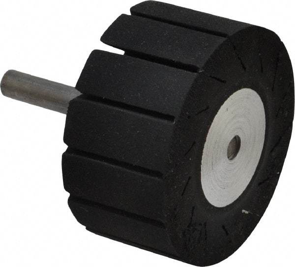 3M - 1" Wide x 2" Diam, Spiral Band Drum - 1/4" Shank Diam, 12,000 RPM - USA Tool & Supply