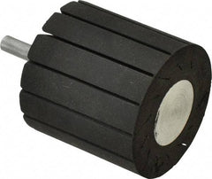 3M - 2" Wide x 2" Diam, Spiral Band Drum - 1/4" Shank Diam, 6,000 RPM - USA Tool & Supply