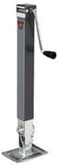 Bulldog - Square Sidewind Jack - 8,000 Lb Load Capacity, 25.06 to 53.56" Service Height - USA Tool & Supply