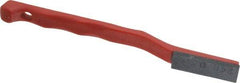 Value Collection - 240 Grit Red Single-Ended Boron Carbide Hand Hone - Very Fine Grade, 5-1/2" OAL, with Cutting Dimensions of 1-9/16" Length x 1/2" Wide x 3/16" High - USA Tool & Supply