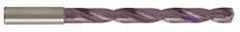 Guhring - 0.7677", 140° Point, Solid Carbide Taper Length Drill Bit - TiAlN Finish, 7.4803" Flute Length, 9.6063" OAL, Series 5512 - USA Tool & Supply