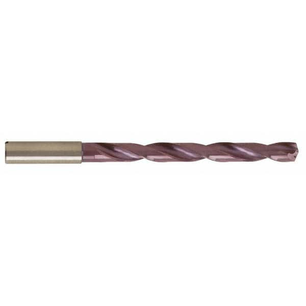 Guhring - 17.00022mm 140° Solid Carbide Taper Length Drill Bit - USA Tool & Supply