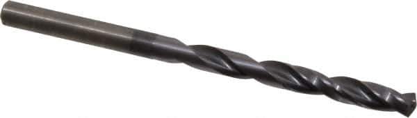 Guhring - 15/64", 140° Point, Solid Carbide Taper Length Drill Bit - TiAlN Finish, 57mm Flute Length, 97mm OAL, Series 5512 - USA Tool & Supply
