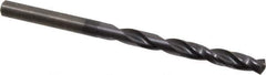 Guhring - 15/64", 140° Point, Solid Carbide Taper Length Drill Bit - TiAlN Finish, 57mm Flute Length, 97mm OAL, Series 5512 - USA Tool & Supply