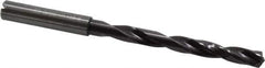 Guhring - 6.5mm, 140° Point, Solid Carbide Taper Length Drill Bit - TiAlN Finish, 66mm Flute Length, 106mm OAL, Series 5512 - USA Tool & Supply