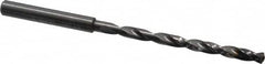 Guhring - 4.5mm 140° 2-Flute Solid Carbide Extra Length Drill Bit - USA Tool & Supply