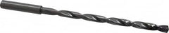 Guhring - Letter E (1/4") 140° 2-Flute Solid Carbide Extra Length Drill Bit - USA Tool & Supply