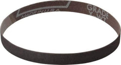 Norton - 1/2" Wide x 12" OAL, 80 Grit, Aluminum Oxide Abrasive Belt - Aluminum Oxide, Medium, Coated, X Weighted Cloth Backing, Series R283 - USA Tool & Supply