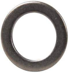 Made in USA - 0.06" Thick, 1/2" Inside x 3/4" OD, Round Shim - 7/16" Screw, Uncoated 316 Stainless Steel - USA Tool & Supply
