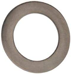 Made in USA - 0.03" Thick, 5/8" Inside x 1" OD, Round Shim - 9/16" Screw, Uncoated 316 Stainless Steel - USA Tool & Supply