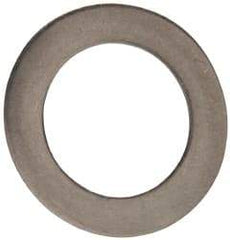 Made in USA - 0.03" Thick, 5/8" Inside x 1" OD, Round Shim - 9/16" Screw, Uncoated 316 Stainless Steel - USA Tool & Supply