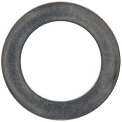 Made in USA - 0.02" Thick, 3/4" Inside x 1-1/8" OD, Round Shim - 5/8" Screw, Uncoated 316 Stainless Steel - USA Tool & Supply