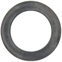 Made in USA - 0.02" Thick, 3/4" Inside x 1-1/8" OD, Round Shim - 5/8" Screw, Uncoated 316 Stainless Steel - USA Tool & Supply