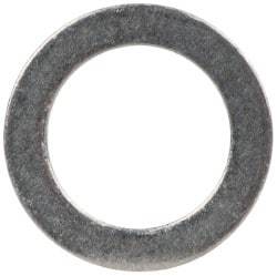 Made in USA - 0.016" Thick, 1/4" Inside x 3/8" OD, Shortening Shim - #12 Screw, Uncoated 300 Stainless Steel - USA Tool & Supply