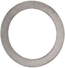Made in USA - 0.015" Thick, 3/4" Inside x 1" OD, Shortening Shim - 5/8" Screw, Uncoated 300 Stainless Steel - USA Tool & Supply