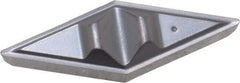 Kennametal - VPGR331, KC5025 Grade Carbide Profiling Insert - TiAlN Finish, 35° Incl Angle, Diamond, 0.6539" Side Length, 3/16" Thick, 1/64" Corner Radius, 3/8" Inscribed Circle - USA Tool & Supply