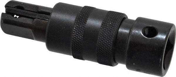 Proto - 1/2" Drive Impact Locking Socket Extension - 3" OAL, Black Oxide Finish - USA Tool & Supply