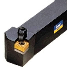 Iscar - MCLN, Right Hand Cut, 25mm Shank Height x 25mm Shank Width, Negative Rake Indexable Turning Toolholder - 150mm OAL, CNM..1606.. Insert Compatibility, Series Isoturn - USA Tool & Supply