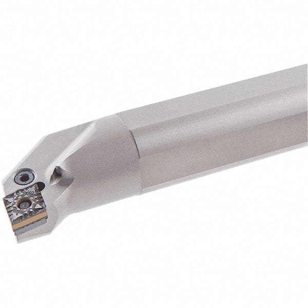 Iscar - 49mm Min Bore Diam, 350mm OAL, 40mm Shank Diam, S-PCLN Indexable Boring Bar - 51mm Max Bore Depth, CNGA 1204.. Insert, Clamp Holding Method - USA Tool & Supply