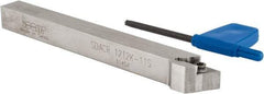 Iscar - SDAC, Right Hand Cut, 12mm Shank Height x 12mm Shank Width, Neutral Rake Indexable Turning Toolholder - 125mm OAL, DC..3 Insert Compatibility, Series Isoturn - USA Tool & Supply