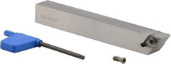 Iscar - SDAC, Right Hand Cut, 16mm Shank Height x 16mm Shank Width, Neutral Rake Indexable Turning Toolholder - 125mm OAL, DC..3 Insert Compatibility, Series Isoturn - USA Tool & Supply