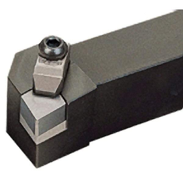 Iscar - CCLN, Right Hand Cut, 1" Shank Height x 1" Shank Width, Negative Rake Indexable Turning Toolholder - 6" OAL, CNG 45.. Insert Compatibility, Series Isoturn - USA Tool & Supply