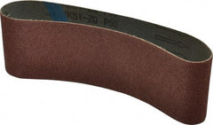 Tru-Maxx - 3" Wide x 21" OAL, 50 Grit, Aluminum Oxide Abrasive Belt - Aluminum Oxide, Coarse, Coated - USA Tool & Supply