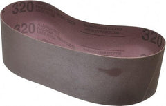 Tru-Maxx - 3" Wide x 24" OAL, 320 Grit, Aluminum Oxide Abrasive Belt - Aluminum Oxide, Extra Fine, Coated - USA Tool & Supply