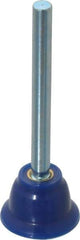 Value Collection - 1/2" Diam Adhesive/PSA Disc Backing Pad - 1/8" Shank Diam, 18,000 RPM - USA Tool & Supply