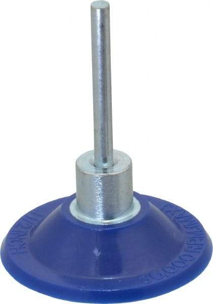 Value Collection - 1-1/2" Diam Adhesive/PSA Disc Backing Pad - 1/8" Shank Diam, 15,000 RPM - USA Tool & Supply