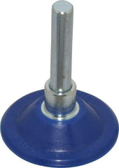 Value Collection - 1-1/2" Diam Adhesive/PSA Disc Backing Pad - 1/4" Shank Diam, 15,000 RPM - USA Tool & Supply