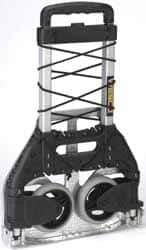 Wesco Industrial Products - 110 Lb Capacity 41" OAH Hand Truck - Single Grip Handle, Aluminum & Plastic - USA Tool & Supply
