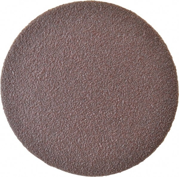 Made in USA - 6" Diam, 40 Grit Aluminum Oxide Adhesive PSA Disc - USA Tool & Supply