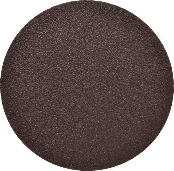 Made in USA - 8" Diam, 36 Grit Aluminum Oxide Adhesive PSA Disc - Very Coarse Grade, X Weighted Cloth Backing, For Low Speed Dual-Action Sanders, Random Orbital Sanders - USA Tool & Supply
