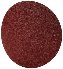 Made in USA - 8" Diam, 40 Grit Aluminum Oxide Adhesive PSA Disc - Coarse Grade, X Weighted Cloth Backing, For Low Speed Dual-Action Sanders, Random Orbital Sanders - USA Tool & Supply